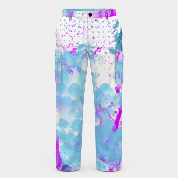 Cargohose mit Boogie - Hose, lang oder kurz, bunt, 100% Polyester, Grösse S-5XL, fester Stoff, Normale Passform, SOKA, Listenhund, AmStaff, Staff, Staffordshire, PitBull, Pit